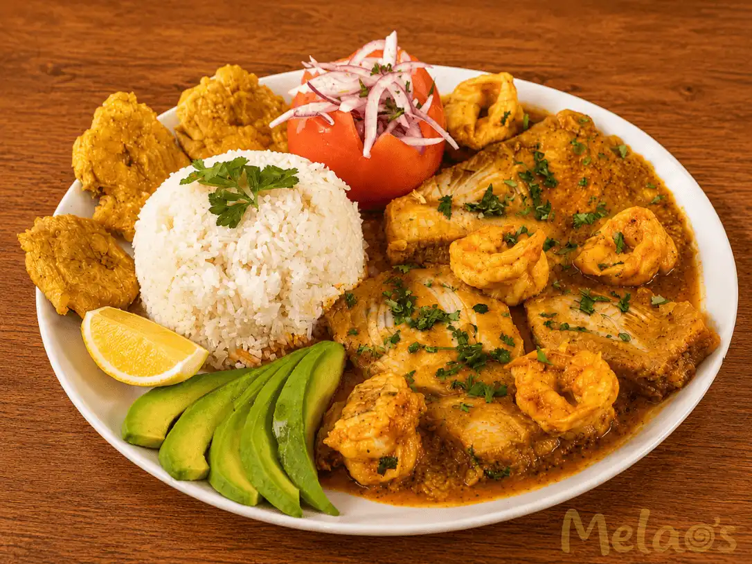 Encocado de pescado